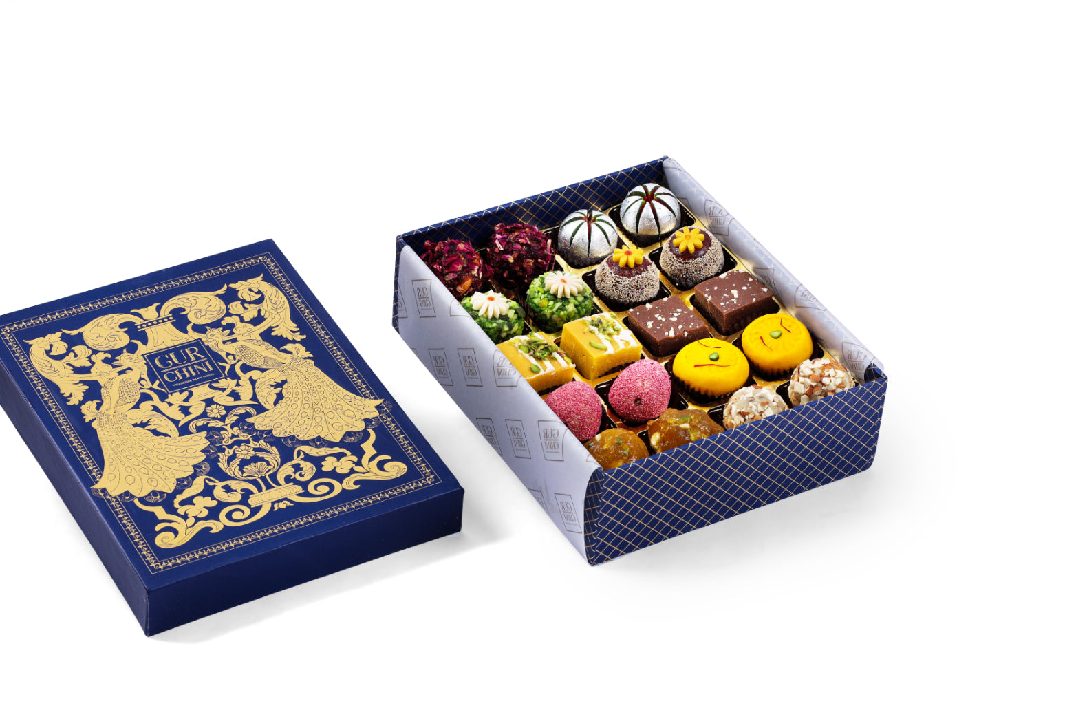 Gurchini brings to you the flavour of love this season with our delicious mithai luxury collection box of 20 Pcs