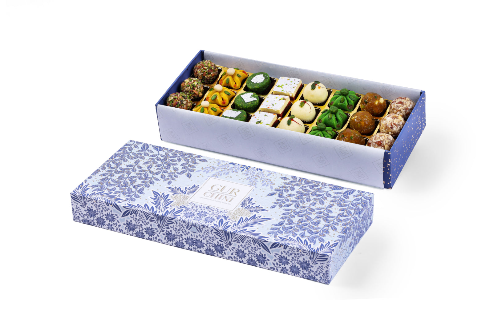 Luxury Box of Assorted 24pcs Sweets. You have lots of options to choose from, be it gift boxes or individual gift pieces.